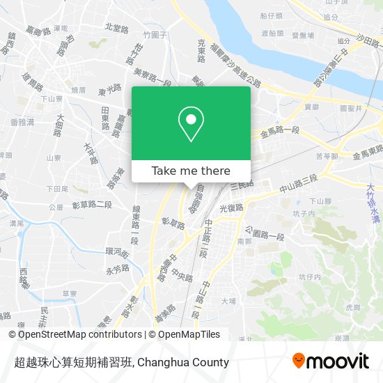 超越珠心算短期補習班 map