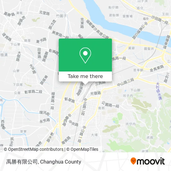 禹勝有限公司地圖