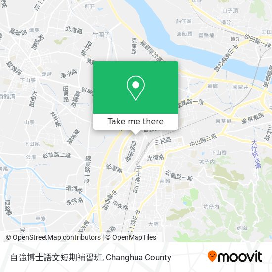 自強博士語文短期補習班 map