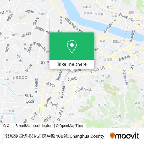 錢城涮涮鍋-彰化市民生路408號 map