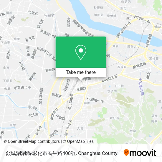 錢城涮涮鍋-彰化市民生路408號 map