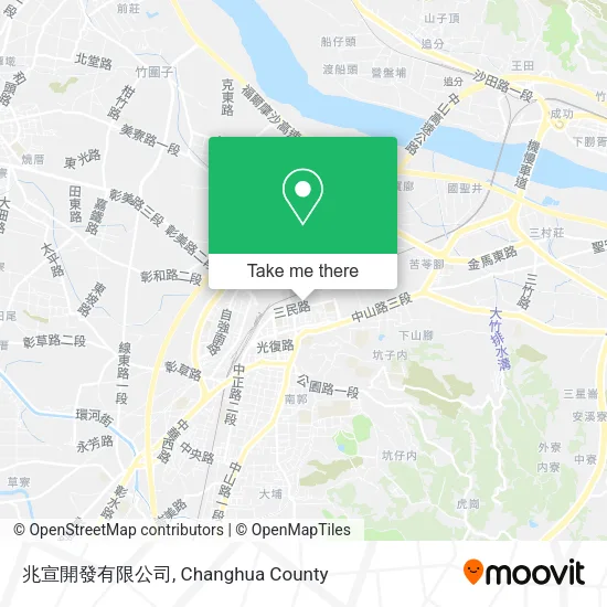 兆宣開發有限公司地圖