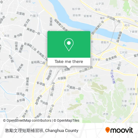 敦勵文理短期補習班地圖