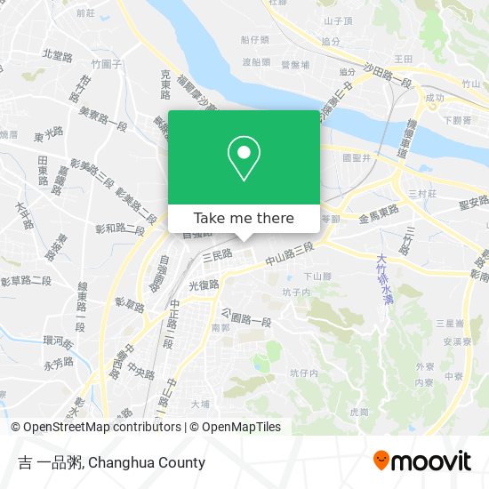 吉 一品粥 map