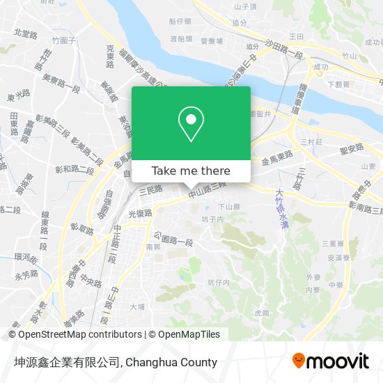 坤源鑫企業有限公司 map