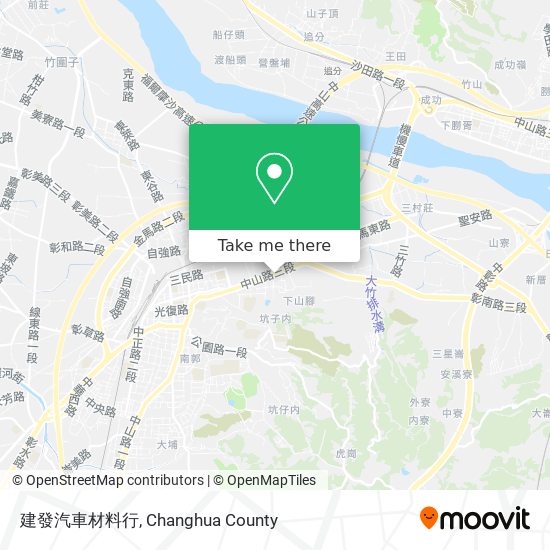 建發汽車材料行 map