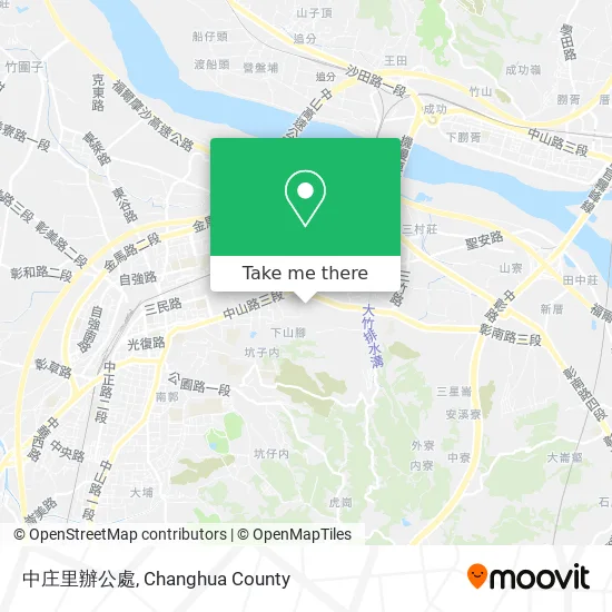 中庄里辦公處地圖
