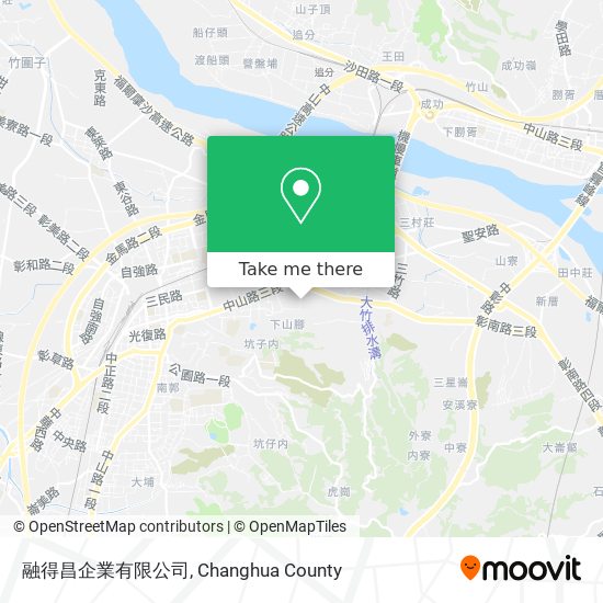 融得昌企業有限公司地圖
