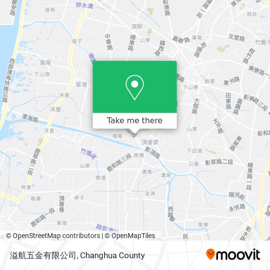 溢航五金有限公司 map