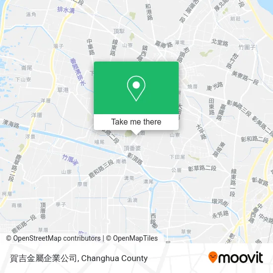 賀吉金屬企業公司 map