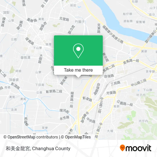 和美金龍宮 map