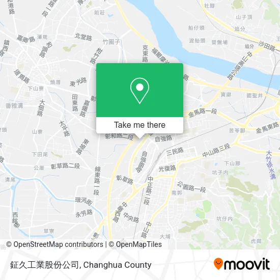 鉦久工業股份公司 map
