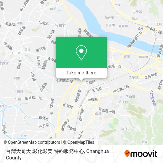 台灣大哥大 彰化彰美 特約服務中心 map