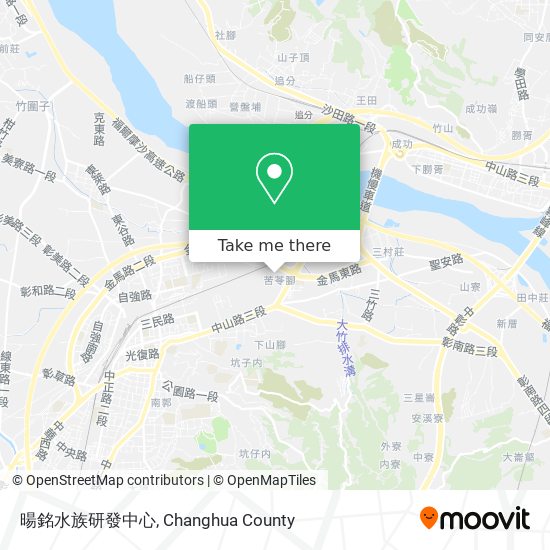 暘銘水族研發中心 map
