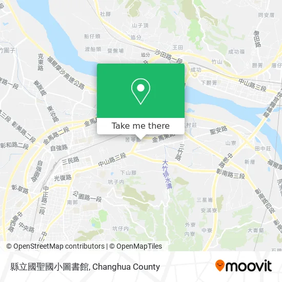 縣立國聖國小圖書館地圖