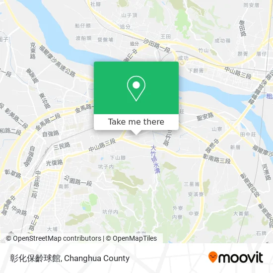 彰化保齡球館地圖