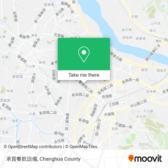 承賞餐飲設備地圖