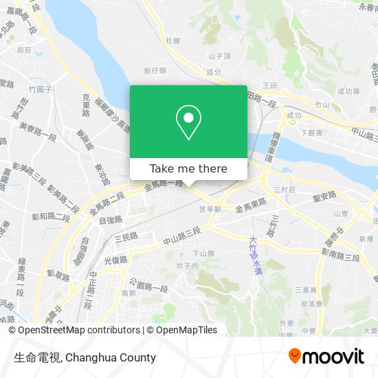 生命電視 map