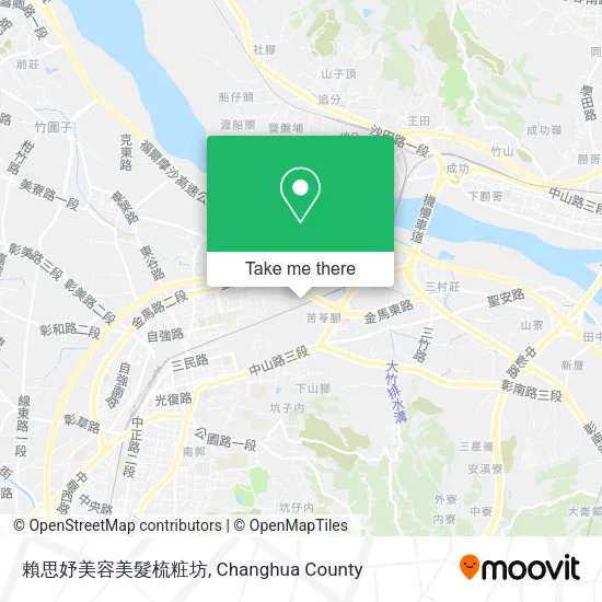 賴思妤美容美髮梳粧坊地圖