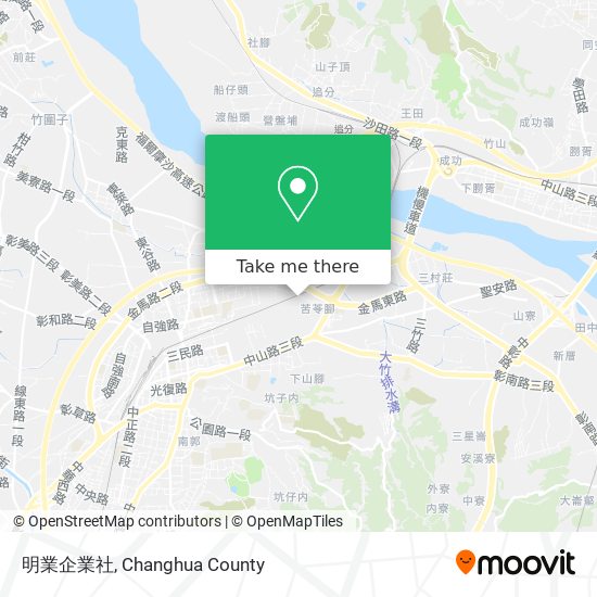 明業企業社 map