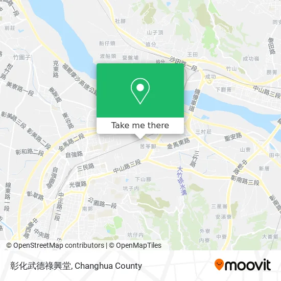 彰化武德祿興堂地圖
