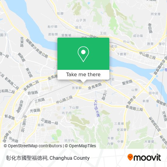 彰化市國聖福德祠 map
