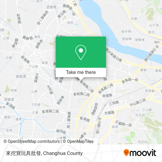 來挖寶玩具批發 map