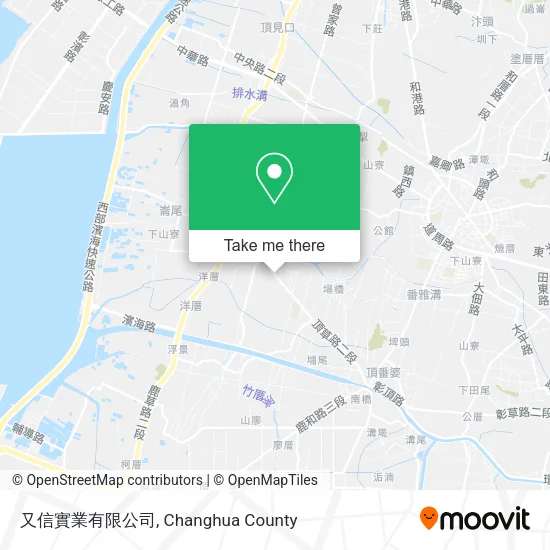 又信實業有限公司 map