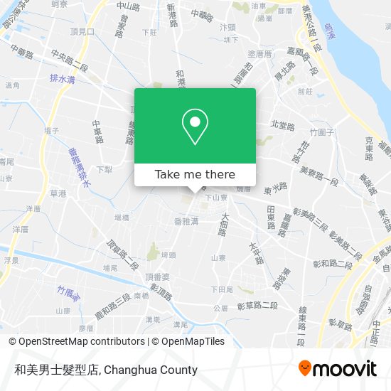 和美男士髮型店 map