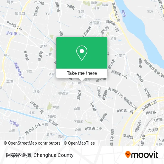 阿榮路邊攤 map