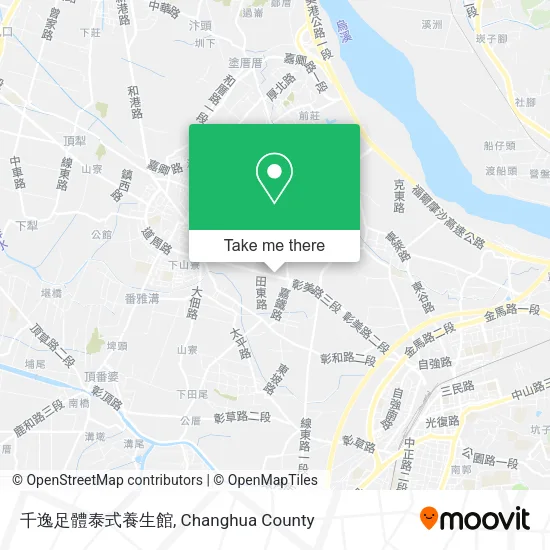 千逸足體泰式養生館地圖