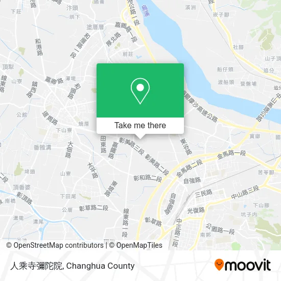 人乘寺彌陀院 map