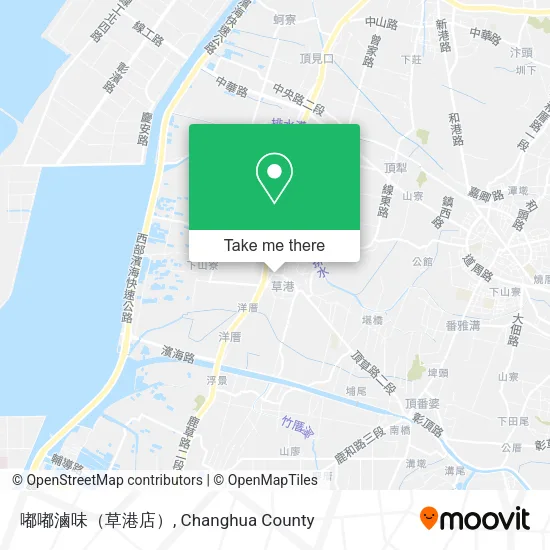 嘟嘟滷味（草港店） map