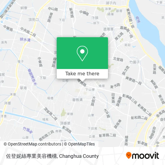 佐登妮絲專業美容機構地圖