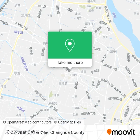 禾源澄精緻美療養身館地圖