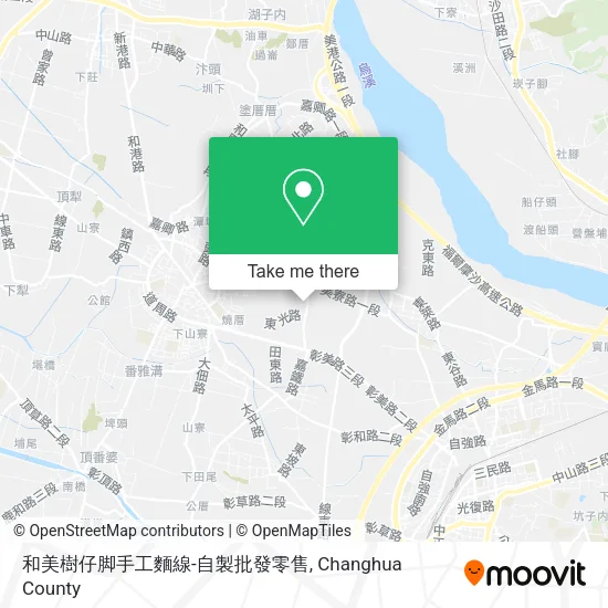 和美樹仔脚手工麵線-自製批發零售 map