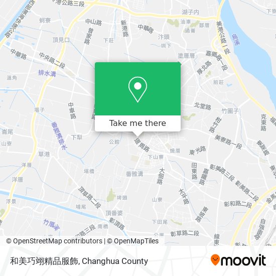 和美巧翊精品服飾 map