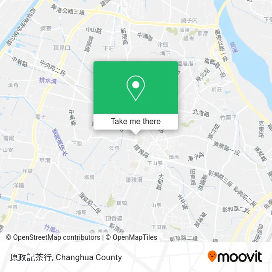 原政記茶行 map