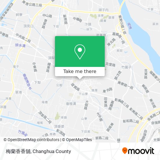 梅蘭香香舖地圖