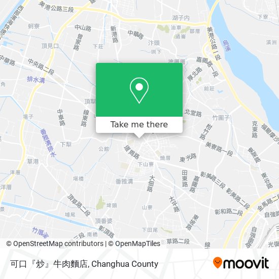 可口『炒』牛肉麵店 map