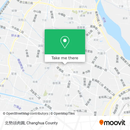 北勢頭肉圓 map