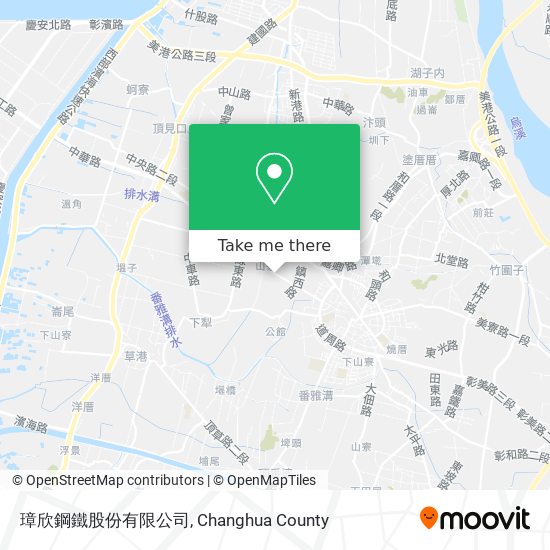 璋欣鋼鐵股份有限公司 map