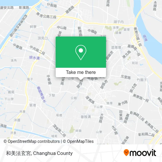 和美法玄宮 map
