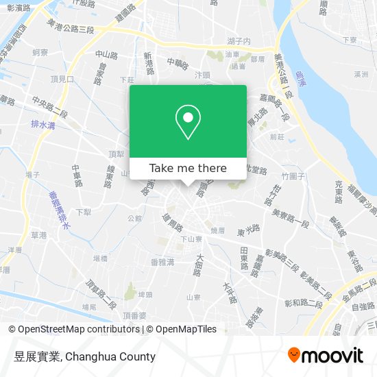 昱展實業 map