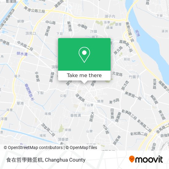 食在哲學雞蛋糕 map