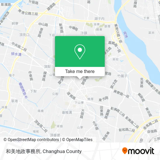 和美地政事務所地圖