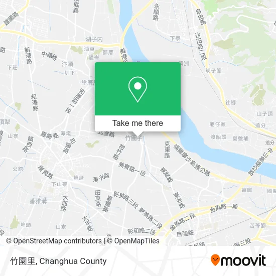 竹園里 map