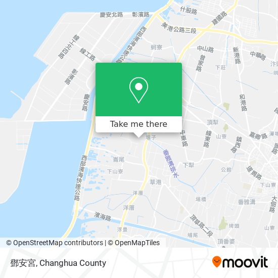 鄧安宮 map