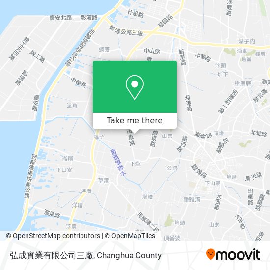 弘成實業有限公司三廠 map