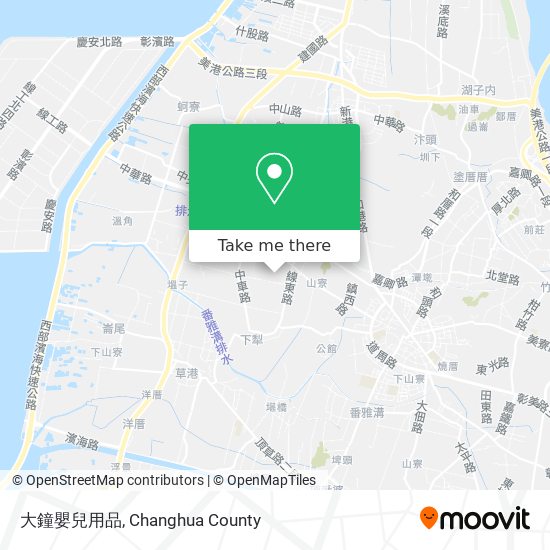 大鐘嬰兒用品 map